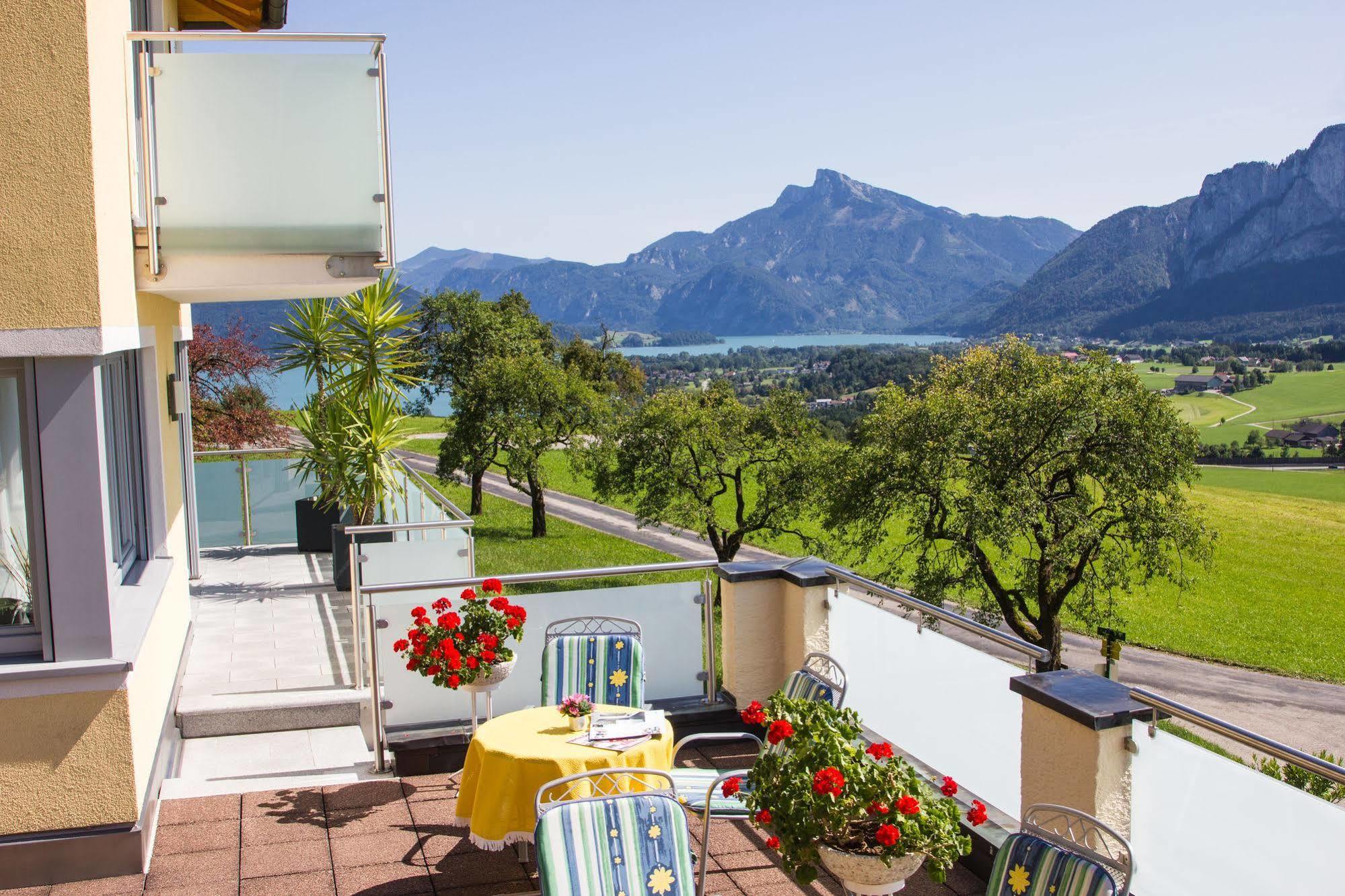 Gaestehaus Stabauer Mondsee Bagian luar foto