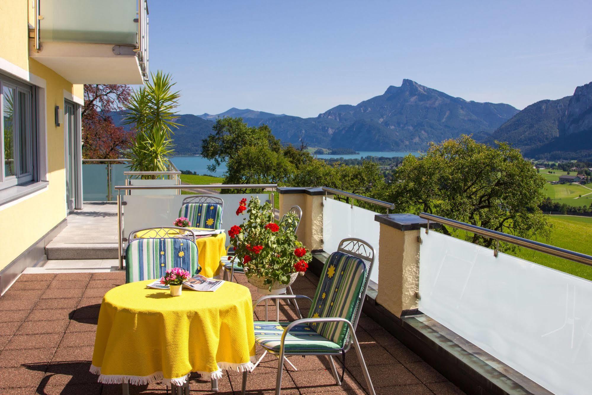 Gaestehaus Stabauer Mondsee Bagian luar foto